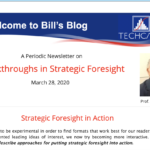 Bill's Blog  March 28, 2020